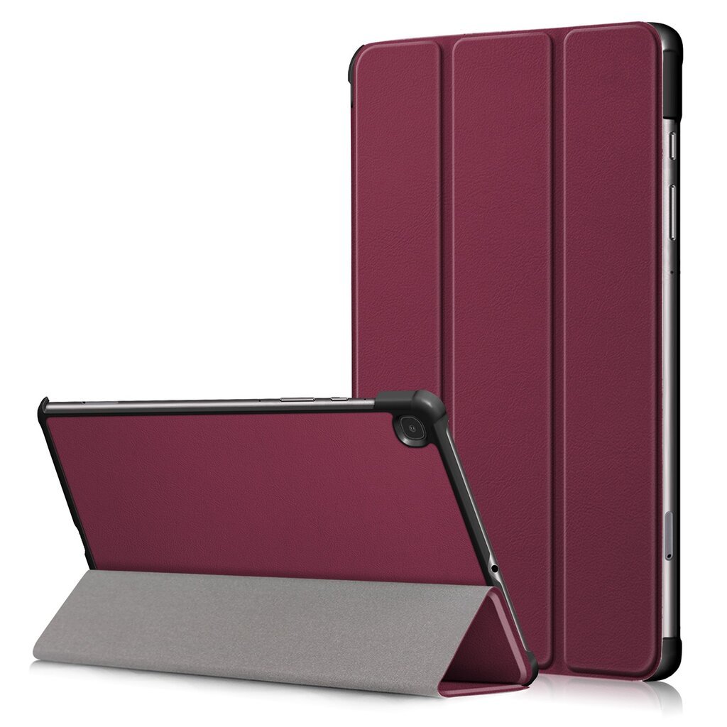 Dėklas Smart Leather Samsung Tab A9 8.7 bordo kaina ir informacija | Planšečių, el. skaityklių dėklai | pigu.lt