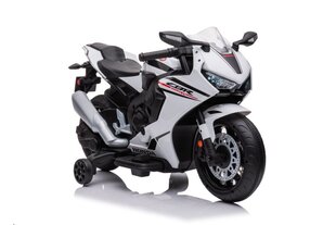 Vienvietis vaikiškas elektrinis motociklas Honda CBR1000RR, baltas kaina ir informacija | Elektromobiliai vaikams | pigu.lt