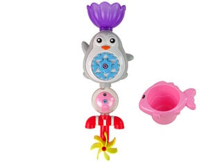 Vonios žaislas Pingvinas Lean Toys kaina ir informacija | Žaislai kūdikiams | pigu.lt