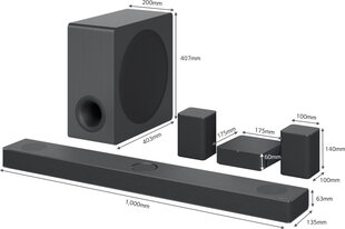 LG S80QR kaina ir informacija | LG Video ir Audio aparatūra | pigu.lt