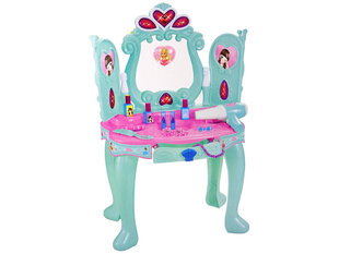 Vaikiškas tualetinis staliukas Lean toys, rožinis/mėlynas цена и информация | Игрушки для девочек | pigu.lt