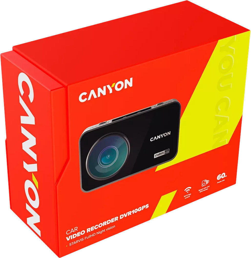 Canyon DVR10GPS kaina ir informacija | Skaitmeniniai fotoaparatai | pigu.lt