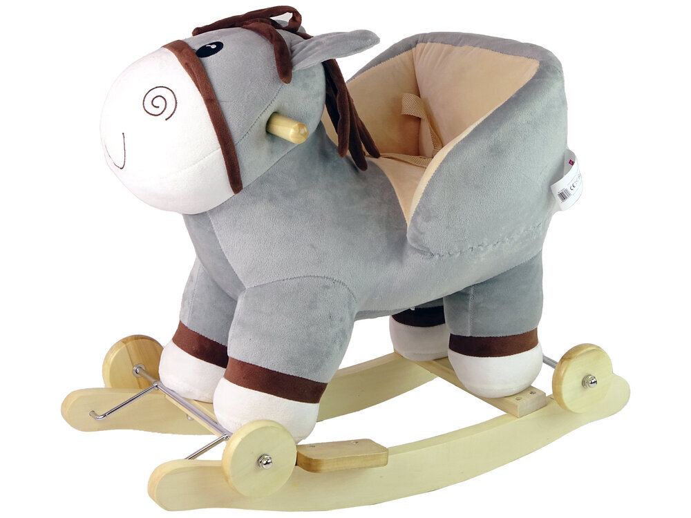 Supamas arkliukas su garsais Lean Toys kaina ir informacija | Žaislai kūdikiams | pigu.lt