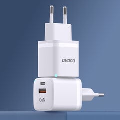 Зарядное устройство GaN 33W PPS USB C|USB Dudao A13Pro - белое цена и информация | Зарядные устройства для телефонов | pigu.lt
