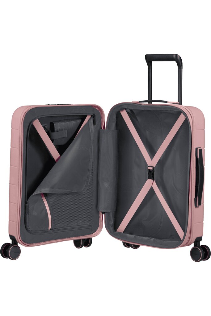 Didelis lagaminas American Tourister Novastream Spinner Vintage Pink L 77 cm, rožinis kaina ir informacija | Lagaminai, kelioniniai krepšiai | pigu.lt