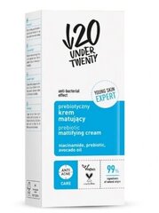 Veido kremas Under Twenty Prebiotic Mattifying, 50 ml цена и информация | Кремы для лица | pigu.lt