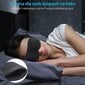 Miego kaukė unisex, juoda kaina ir informacija | Naktiniai, pižamos moterims | pigu.lt