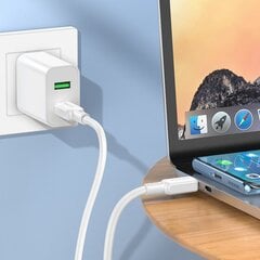 Borofone, USB-C, 1 m kaina ir informacija | Kabeliai ir laidai | pigu.lt