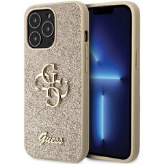 Guess GUHCN61HG4SGD iPhone 11 | Xr 6.1" złoty|gold hardcase Glitter Script Big 4G цена и информация | Чехлы для телефонов | pigu.lt