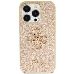 Guess Glitter Script Big 4G Case GUHCP13LHG4SGD kaina ir informacija | Telefono dėklai | pigu.lt