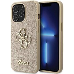 Guess Glitter Script Big 4G Case GUHCP13LHG4SGD kaina ir informacija | Telefono dėklai | pigu.lt