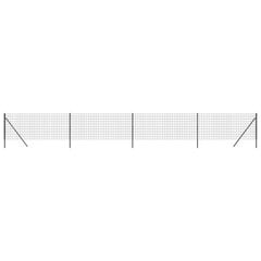 Vielinė tinklinė tvora vidaXL 1x10m kaina ir informacija | Tvoros ir jų priedai | pigu.lt