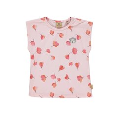 Marškinėliai mergaitėms Belly button, rožiniai kaina ir informacija | Marškinėliai mergaitėms | pigu.lt
