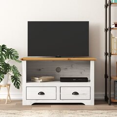 Televizoriaus spintelė vidaXL Bodo, 91x43x56 cm, ruda kaina ir informacija | TV staliukai | pigu.lt