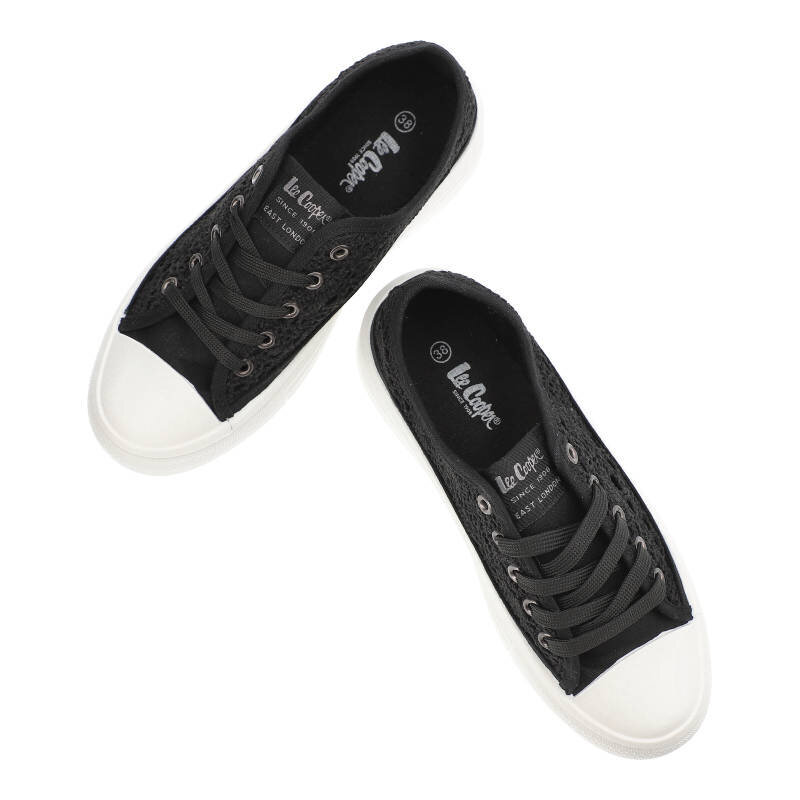Laisvalaikio batai moterims Lee Cooper 12539-H, juodi kaina ir informacija | Sportiniai bateliai, kedai moterims | pigu.lt