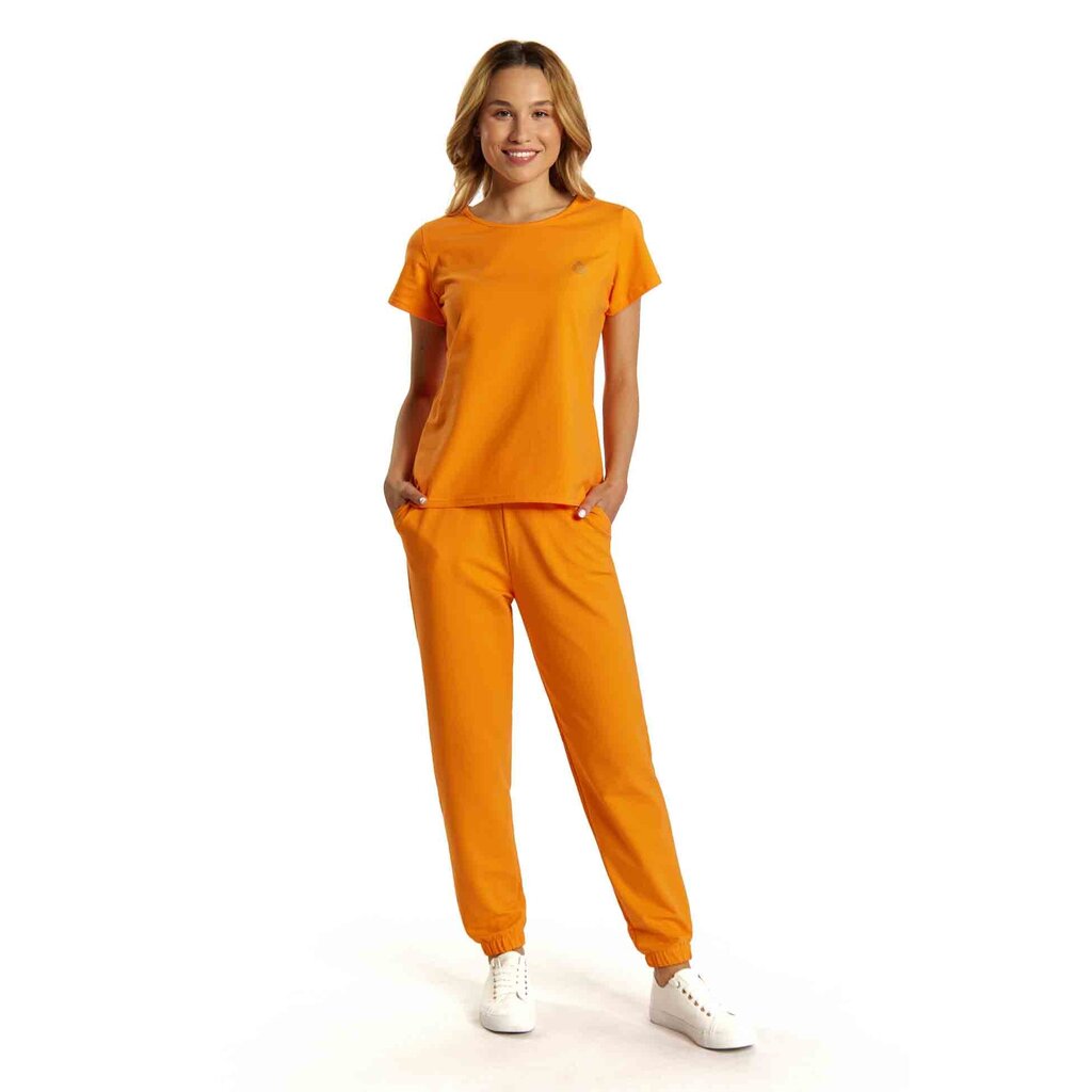 Marškinėliai moterims Golden Queen, oranžiniai kaina ir informacija | Marškinėliai moterims | pigu.lt