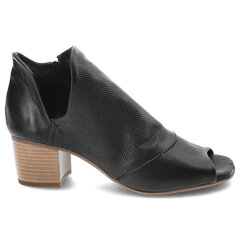 Aukštakulniai batai moterims Venezia 12895-21, juodi kaina ir informacija | Aulinukai, ilgaauliai batai moterims | pigu.lt