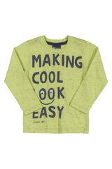 Marškinėliai berniukams Quimby, žali kaina ir informacija | Marškinėliai berniukams | pigu.lt