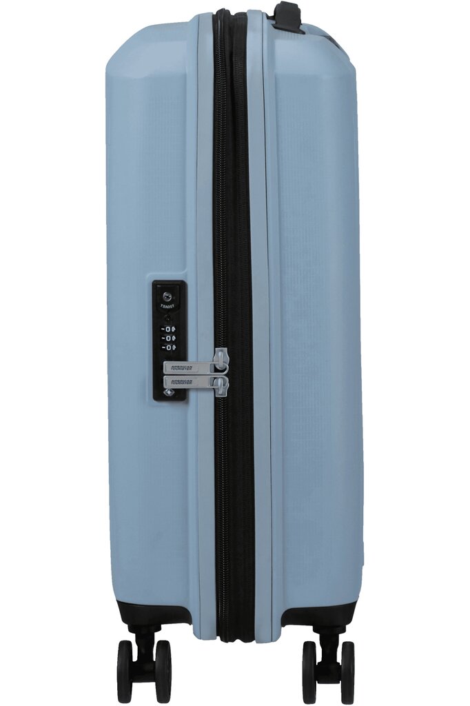 Vidutinis lagaminas American Tourister Aerostep Spinner Soho Grey M 67 cm, pilkas kaina ir informacija | Lagaminai, kelioniniai krepšiai | pigu.lt