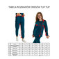 Sportinis kostiumas mergaitėms Tup Tup, oranžinis kaina ir informacija | Komplektai mergaitėms | pigu.lt