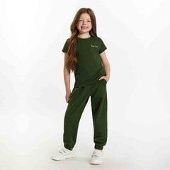 Marškinėliai mergaitėms Tup Tup, žali kaina ir informacija | Marškinėliai mergaitėms | pigu.lt