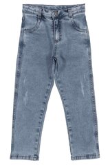 Джинсовые брюки для мальчиков Up Baby, темно-синие цена и информация | Спортивные штаны для мальчиков | pigu.lt