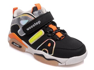 Кроссовки для мальчиков Weestep, черные цена и информация | Детская спортивная обувь | pigu.lt