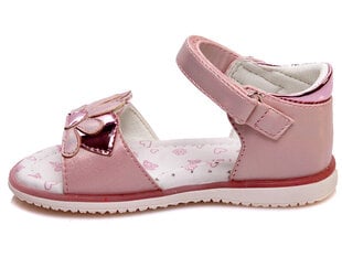 Сандалии для девочек Weestep, розовые цена и информация | Детские сандали | pigu.lt