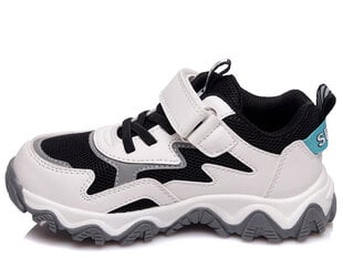 Спортивная обувь для мальчиков Weestep, белые/черные цена и информация | Детская спортивная обувь | pigu.lt