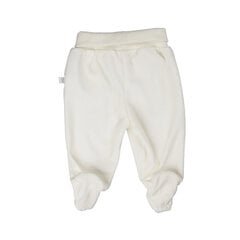 Детские брюки с закрытой стопой Kanz, белые цена и информация | Детские брюки 62 см, черные | pigu.lt
