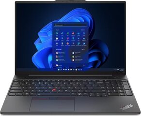 Lenovo ThinkPad E16 Gen 1 (AMD) 21JT000BPB kaina ir informacija | Nešiojami kompiuteriai | pigu.lt