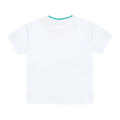 Marškinėliai berniukams Kanz, balti kaina ir informacija | Marškinėliai berniukams | pigu.lt