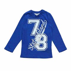 Футболка для мальчиков Kanz, синяя цена и информация | Рубашки для мальчиков | pigu.lt