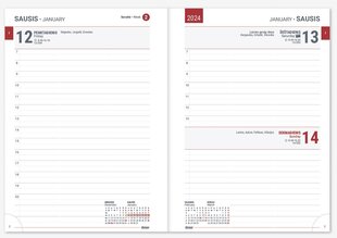 Рабочий ежедневник B6 KANCLER София цена и информация | Календари, ежедневники | pigu.lt