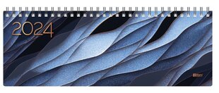 Kalendorius stalinis MEMO CARD indigo kaina ir informacija | Kalendoriai, darbo knygos | pigu.lt