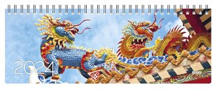 Kalendorius stalinis MEMO CARD dragon kaina ir informacija | Kalendoriai, darbo knygos | pigu.lt