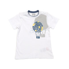 Футболка для мальчиков Kanz, белая цена и информация | Рубашка для мальчиков | pigu.lt