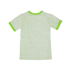 Футболка для мальчиков Kanz, белая/зеленая цена и информация | Рубашки для мальчиков | pigu.lt