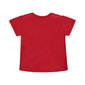Marškinėliai mergaitėms Kanz, raudoni kaina ir informacija | Marškinėliai kūdikiams | pigu.lt