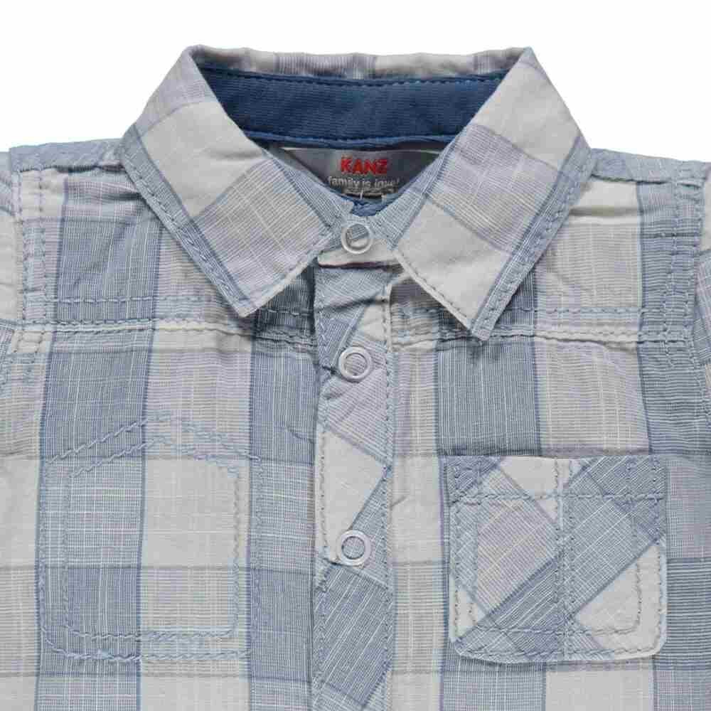 Marškiniai berniukams Kanz, mėlyni цена и информация | Marškinėliai kūdikiams | pigu.lt