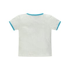 Блузка с коротким рукавом для мальчиков, белый, Kanz цена и информация | Футболка для малышки фуксия | pigu.lt