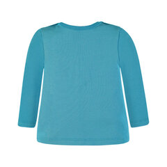 Marškinėliai mergaitėms Kanz, mėlyni kaina ir informacija | Marškinėliai kūdikiams | pigu.lt
