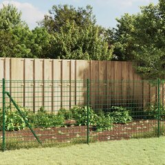 Vielinė tinklinė tvora vidaXL 1x25m kaina ir informacija | Tvoros ir jų priedai | pigu.lt