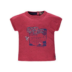Marškinėliai mergaitėms Kanz, raudoni kaina ir informacija | Marškinėliai mergaitėms | pigu.lt