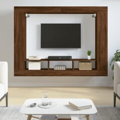 TV staliukas vidaXL, rudas kaina ir informacija | TV staliukai | pigu.lt