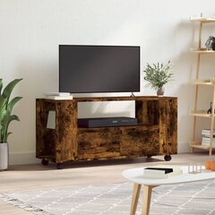 Televizoriaus spintelė vidaXL, 102x34,5x43 cm, ruda kaina ir informacija | TV staliukai | pigu.lt