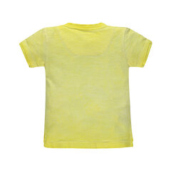 Marškinėliai berniukams Kanz, geltoni kaina ir informacija | Marškinėliai berniukams | pigu.lt