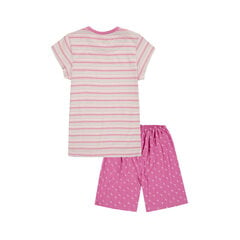 Пижама для девочек, розовая и голубая, однотонная, с длинным рукавом, Kanz цена и информация | Пижамы, халаты для девочек | pigu.lt