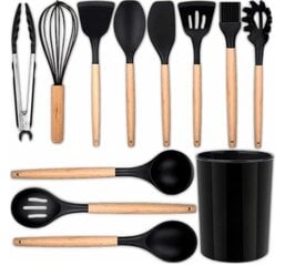 Menfis virtuvės įrankių rinkinys, 12 vnt. kaina ir informacija | Virtuvės įrankiai | pigu.lt