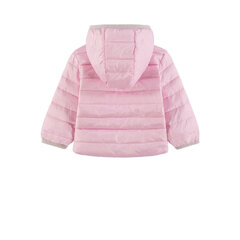 Детская куртка с капюшоном, розовая, Kanz цена и информация | Пальто, куртки для малышей | pigu.lt